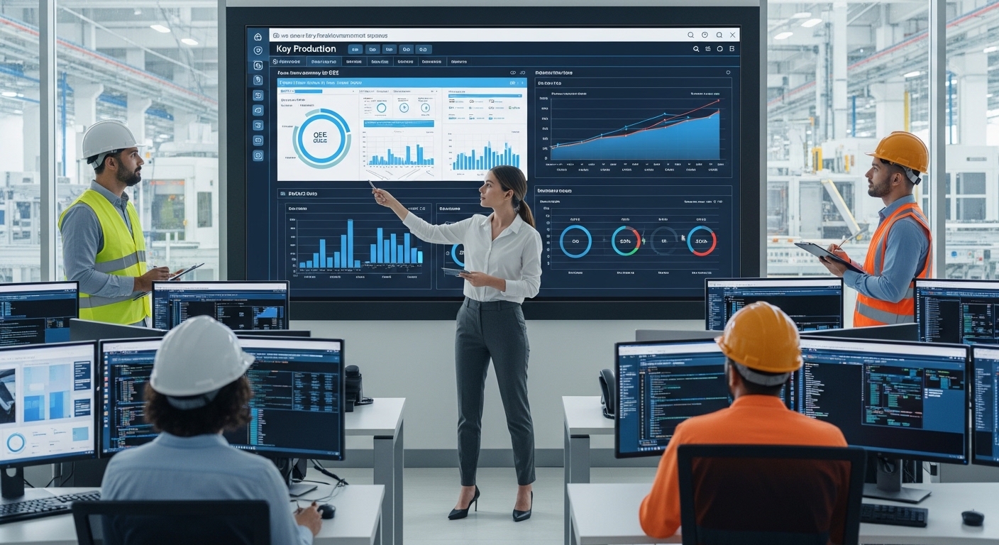 Uso estratégico da análise de dados na produção